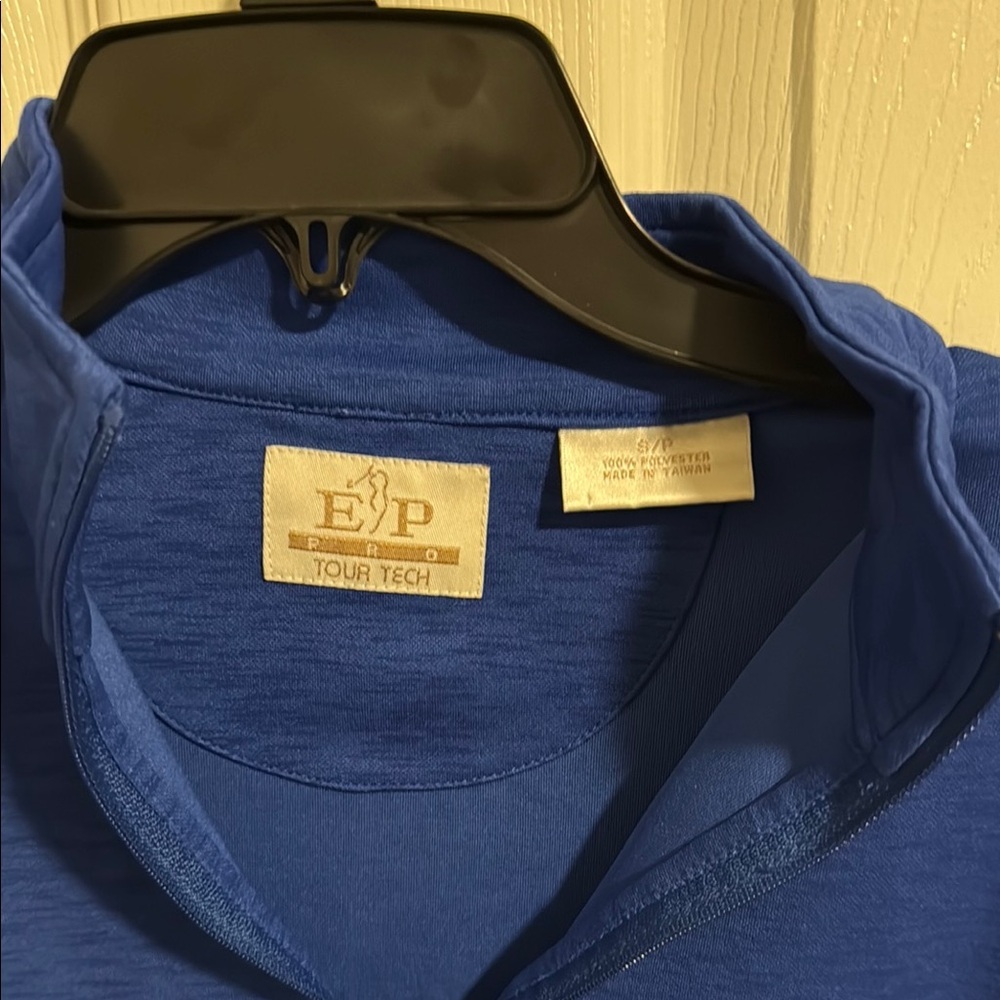 EP Pro Quarter-Zip Blue Small - Picture 2 of 3